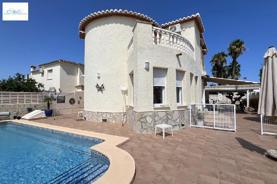 villa in Els Poblets for sale, built area 179 m², year built 1997, condition neat, + central heating, air-condition, plot area 412 m², 5 bedroom, 3 bathroom, swimming-pool, ref.: JS-1524-3