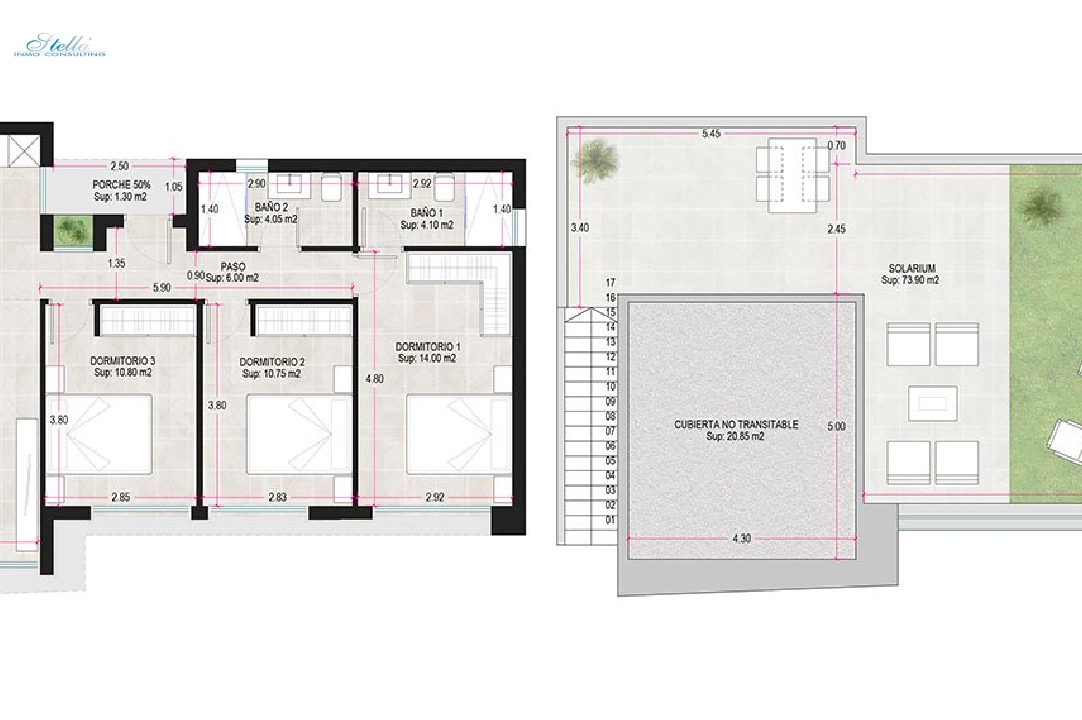 villa in Alhama de Murcia for sale, built area 166 m², condition first owner, plot area 306 m², 3 bedroom, 2 bathroom, ref.: HA-AHN-120-E02-5