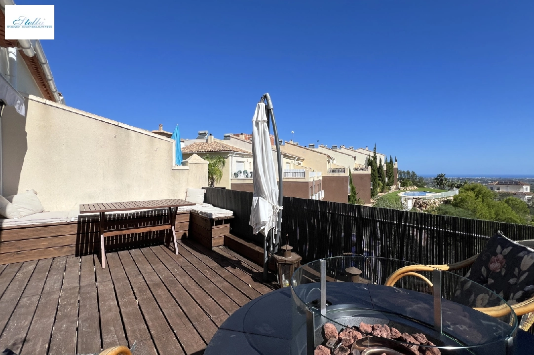 terraced house middle in Pedreguer(Monte Solana) for sale, built area 105 m², year built 2010, condition neat, + underfloor heating, air-condition, plot area 120 m², 3 bedroom, 1 bathroom, swimming-pool, ref.: RG-0524-2