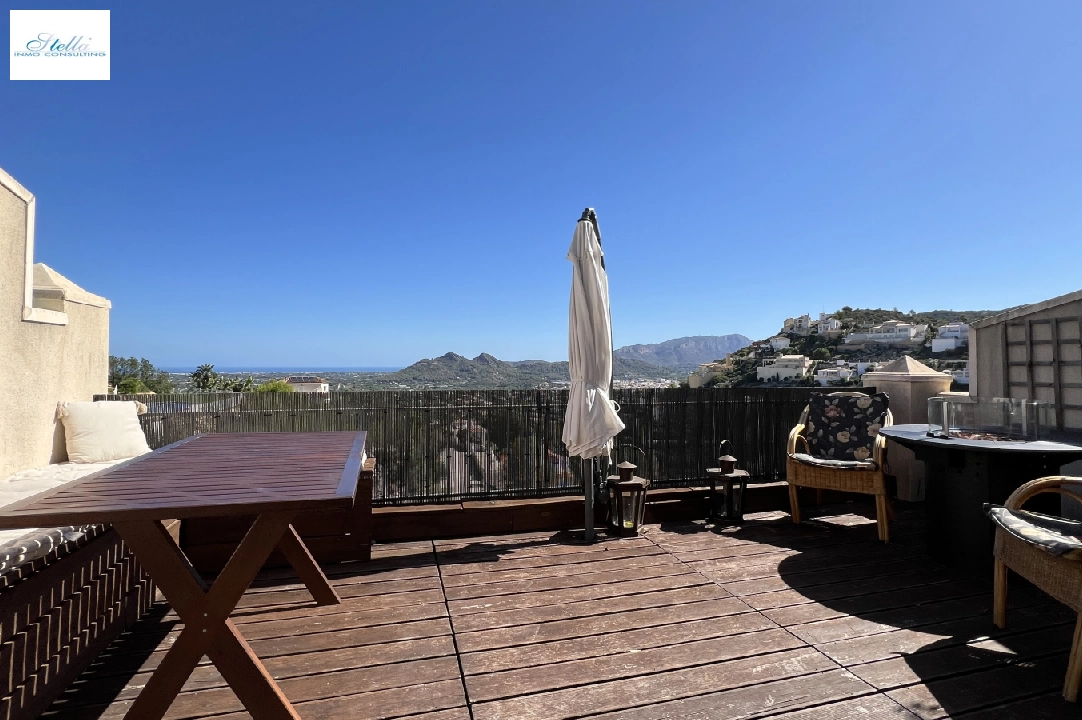 terraced house middle in Pedreguer(Monte Solana) for sale, built area 105 m², year built 2010, condition neat, + underfloor heating, air-condition, plot area 120 m², 3 bedroom, 1 bathroom, swimming-pool, ref.: RG-0524-18