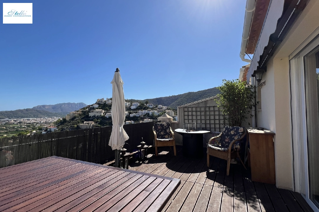 terraced house middle in Pedreguer(Monte Solana) for sale, built area 105 m², year built 2010, condition neat, + underfloor heating, air-condition, plot area 120 m², 3 bedroom, 1 bathroom, swimming-pool, ref.: RG-0524-19