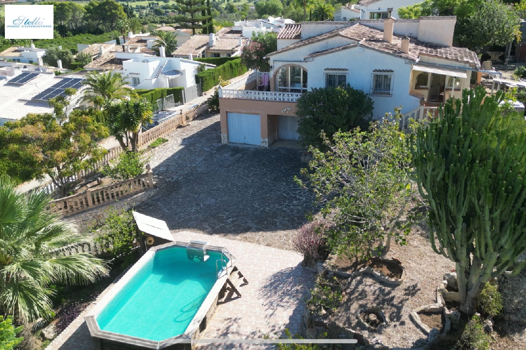 villa in Denia-La Sella for sale, built area 109 m², year built 1985, + central heating, air-condition, plot area 1003 m², 3 bedroom, 2 bathroom, swimming-pool, ref.: JS-1624-4