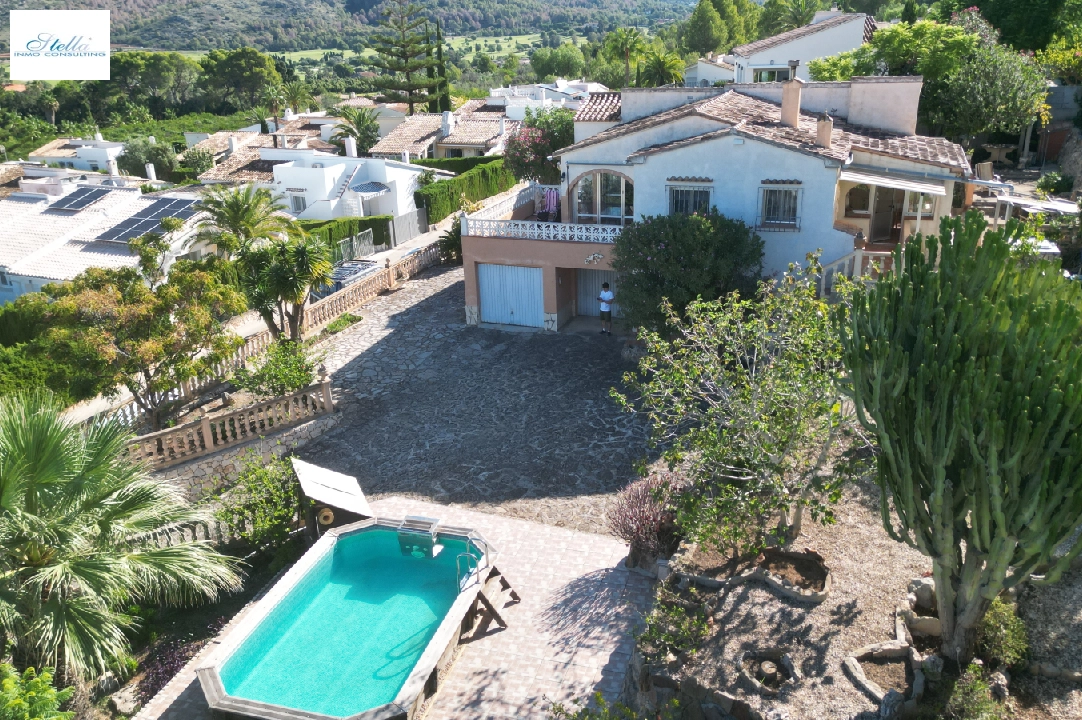 villa in Denia-La Sella for sale, built area 109 m², year built 1985, + central heating, air-condition, plot area 1003 m², 3 bedroom, 2 bathroom, swimming-pool, ref.: JS-1624-8