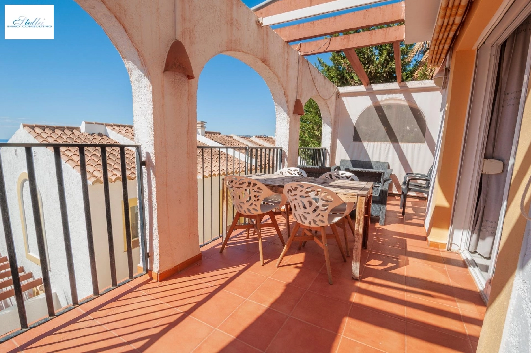 terraced house in Calpe(Calpe) for sale, built area 80 m², air-condition, 3 bedroom, 2 bathroom, swimming-pool, ref.: COB-3452-10535-7