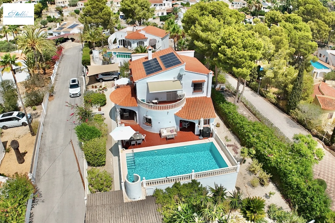 villa in Benissa(Baladrar) for sale, built area 290 m², air-condition, plot area 841 m², 5 bedroom, 4 bathroom, swimming-pool, ref.: CA-H-1801-AMBE-11