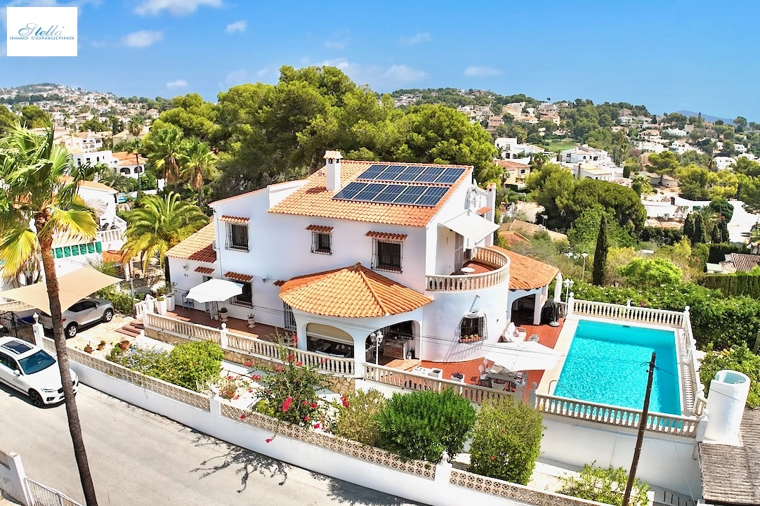 villa in Benissa(Baladrar) for sale, built area 290 m², air-condition, plot area 841 m², 5 bedroom, 4 bathroom, swimming-pool, ref.: CA-H-1801-AMBE-12