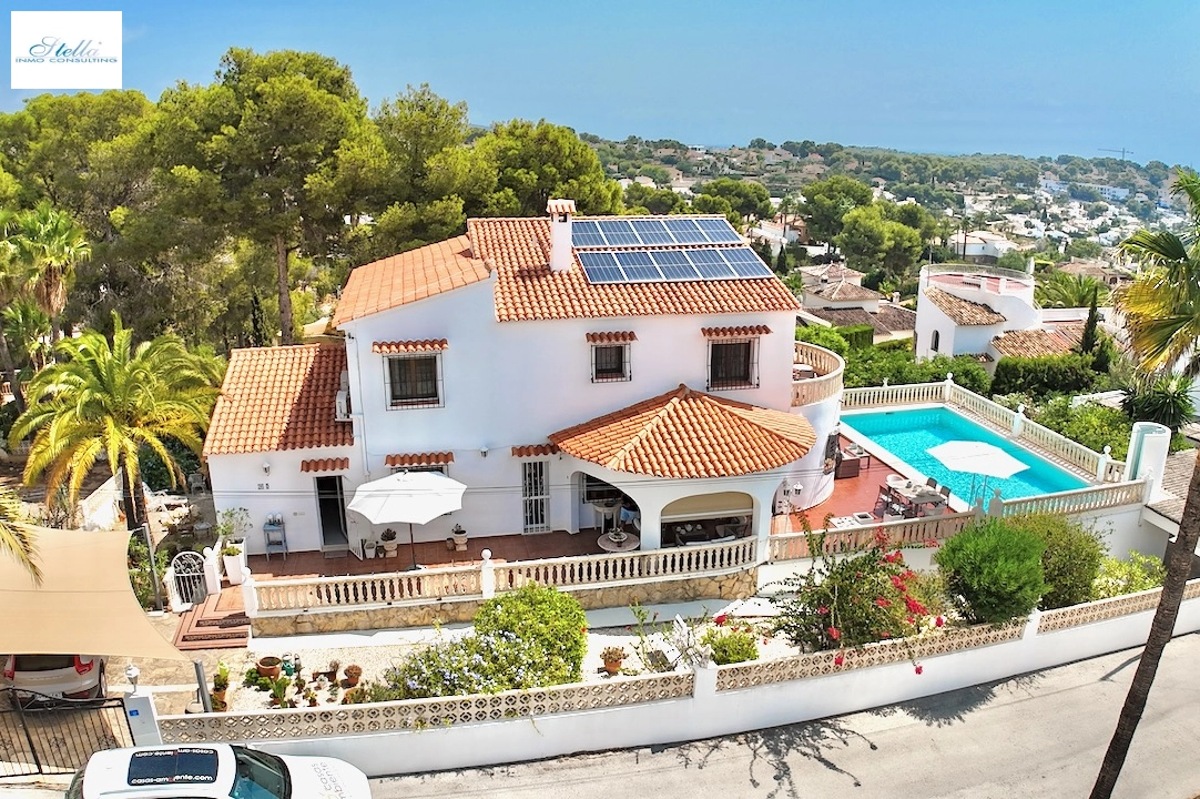 villa in Benissa(Baladrar) for sale, built area 290 m², air-condition, plot area 841 m², 5 bedroom, 4 bathroom, swimming-pool, ref.: CA-H-1801-AMBE-13