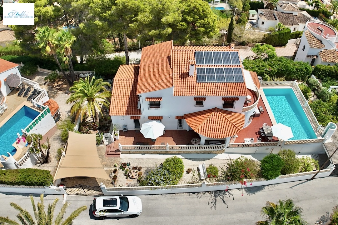 villa in Benissa(Baladrar) for sale, built area 290 m², air-condition, plot area 841 m², 5 bedroom, 4 bathroom, swimming-pool, ref.: CA-H-1801-AMBE-14