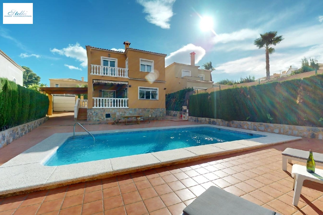 villa in La Nucia(Nucia Park) for sale, built area 200 m², air-condition, plot area 500 m², 4 bedroom, 3 bathroom, swimming-pool, ref.: COB-3479-10535-1