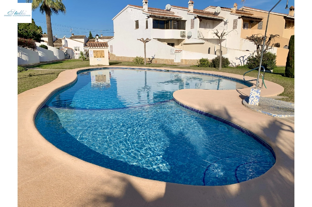 terraced house in Els Poblets for sale, built area 112 m², year built 1978, + stove, air-condition, plot area 100 m², 3 bedroom, 1 bathroom, swimming-pool, ref.: FK-1124-2