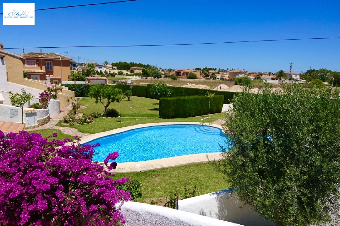 terraced house in Els Poblets for sale, built area 112 m², year built 1978, + stove, air-condition, plot area 100 m², 3 bedroom, 1 bathroom, swimming-pool, ref.: FK-1124-3