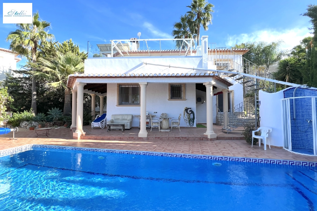 villa in Denia(Marquesa VI) for sale, built area 122 m², year built 2001, condition neat, + underfloor heating, air-condition, plot area 802 m², 4 bedroom, 3 bathroom, swimming-pool, ref.: SC-T0924-2