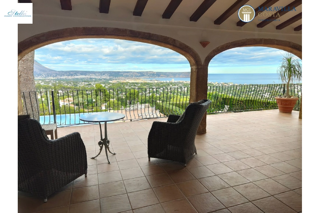 villa in Javea(Costa Nova) for sale, built area 378 m², + underfloor heating, air-condition, plot area 3063 m², 5 bedroom, 5 bathroom, swimming-pool, ref.: MV-P-2507-17