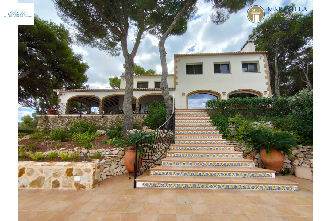 villa in Javea(Costa Nova) for sale, built area 378 m², + underfloor heating, air-condition, plot area 3063 m², 5 bedroom, 5 bathroom, swimming-pool, ref.: MV-P-2507-4