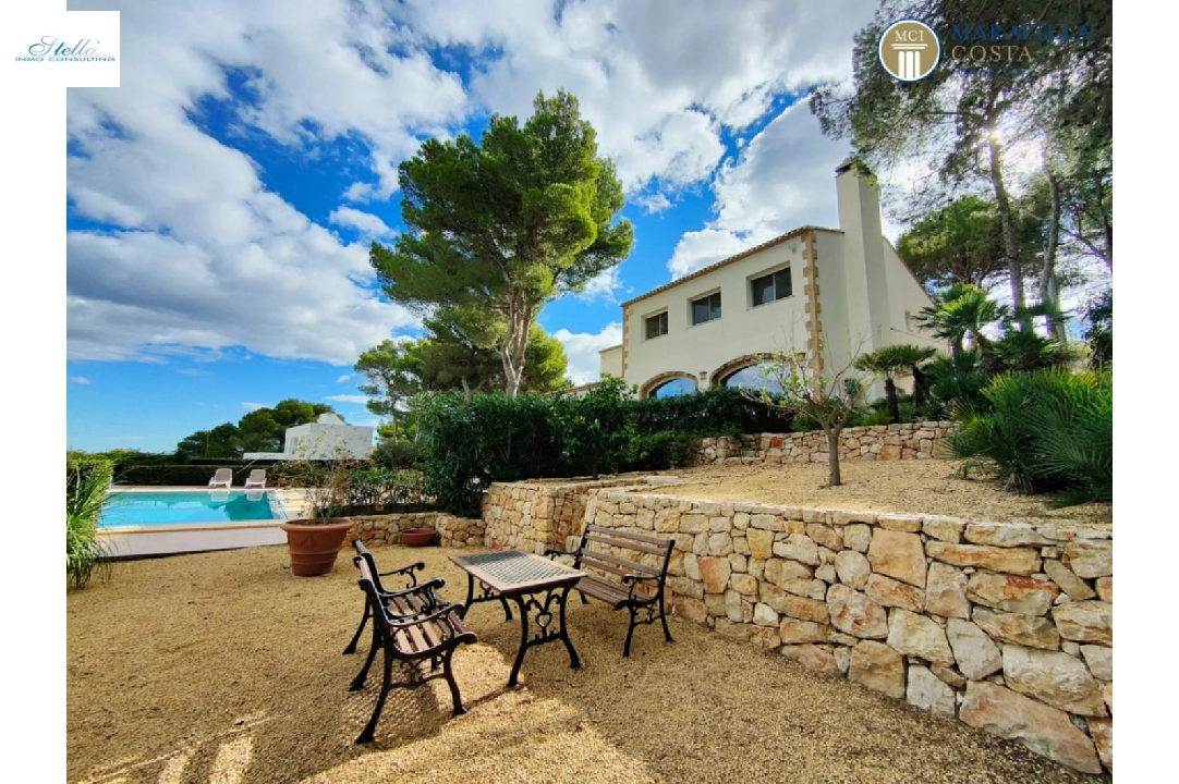 villa in Javea(Costa Nova) for sale, built area 378 m², + underfloor heating, air-condition, plot area 3063 m², 5 bedroom, 5 bathroom, swimming-pool, ref.: MV-P-2507-5