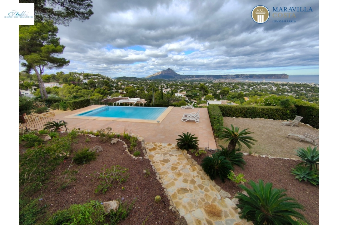 villa in Javea(Costa Nova) for sale, built area 378 m², + underfloor heating, air-condition, plot area 3063 m², 5 bedroom, 5 bathroom, swimming-pool, ref.: MV-P-2507-8