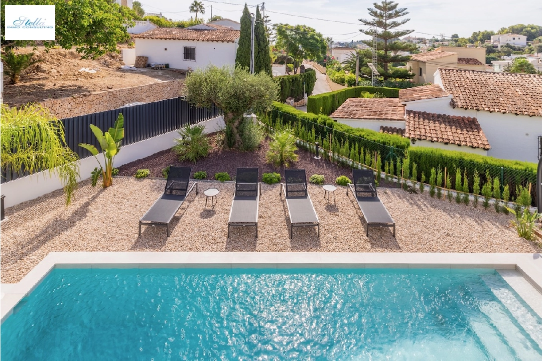 villa in Benissa(La Fustera) for sale, built area 249 m², air-condition, plot area 895 m², 4 bedroom, 3 bathroom, swimming-pool, ref.: CA-H-9309-AMB-26