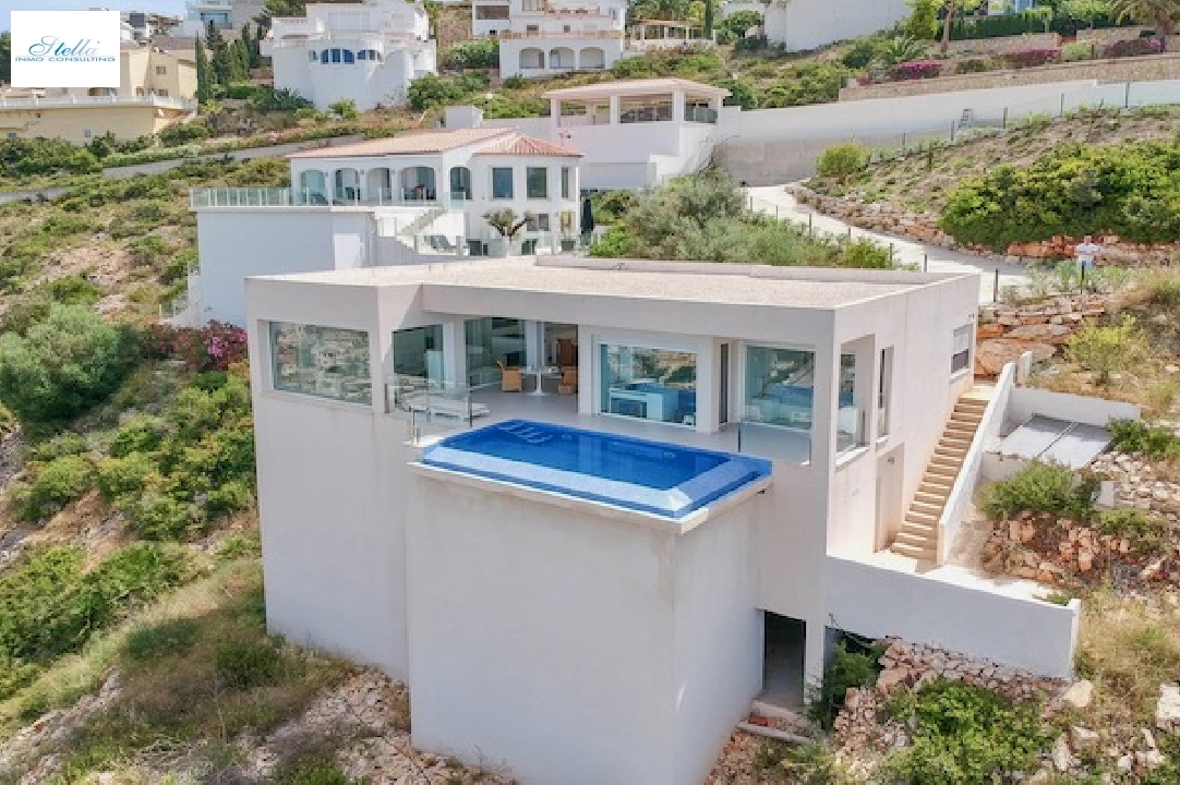 villa in Benitachell(La Cumbre del Sol) for sale, built area 140 m², air-condition, plot area 1395 m², 2 bedroom, 2 bathroom, swimming-pool, ref.: CA-H-1815-AMB-1