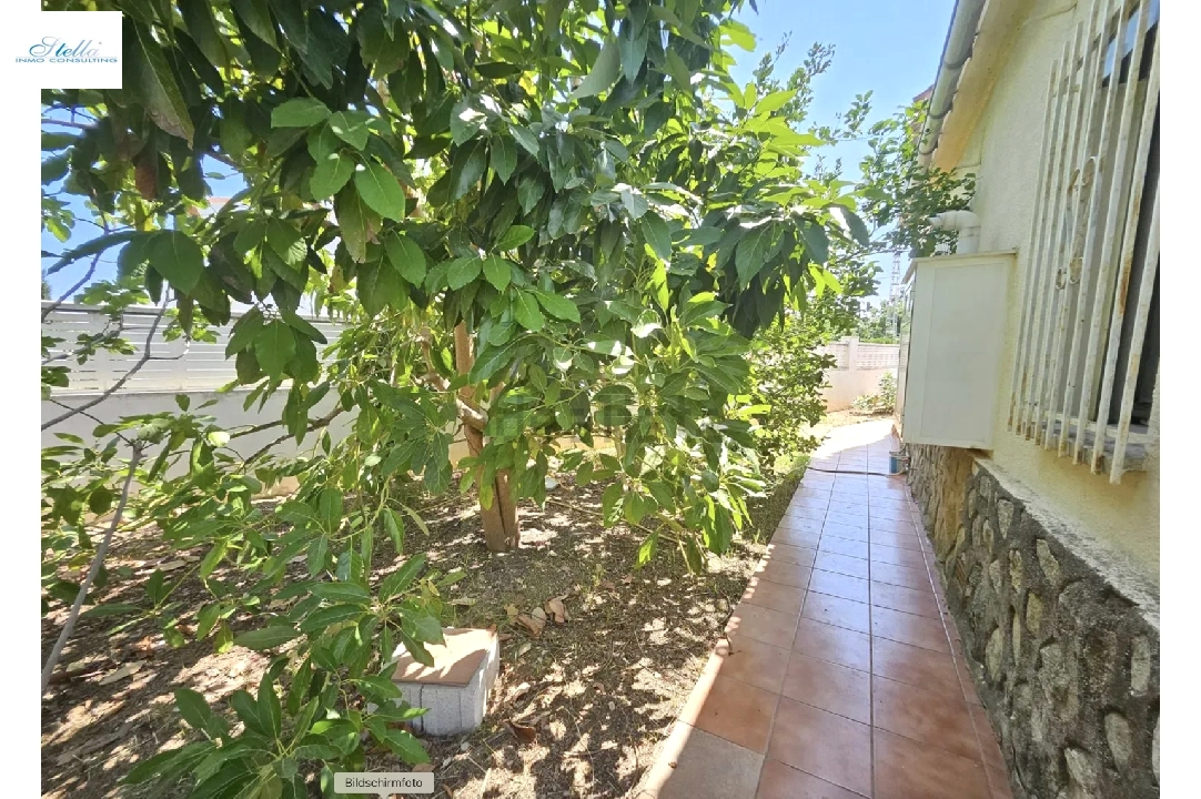 villa in Els Poblets(Gironets) for sale, built area 119 m², year built 1979, + central heating, plot area 650 m², 2 bedroom, 1 bathroom, ref.: ICB-0124-7