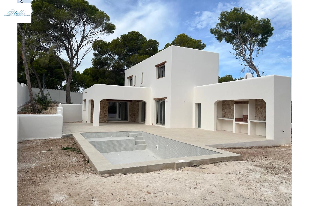 villa in Moraira(Cap Blanc) for sale, built area 180 m², air-condition, plot area 1056 m², 3 bedroom, 4 bathroom, swimming-pool, ref.: CA-H-1699-AMBI-3