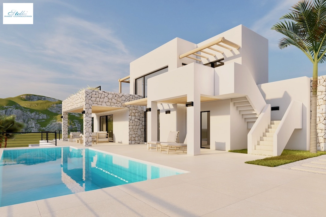 villa in Moraira(Pinar del Advocat) for sale, built area 265 m², plot area 810 m², 4 bedroom, 3 bathroom, swimming-pool, ref.: CA-H-1822-AMBI-13