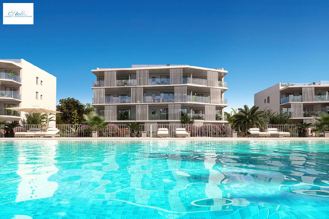 apartment on higher floor in Cala D-Or for sale, built area 107 m², condition first owner, air-condition, 2 bedroom, 2 bathroom, swimming-pool, ref.: HA-MLN-433-A01-1