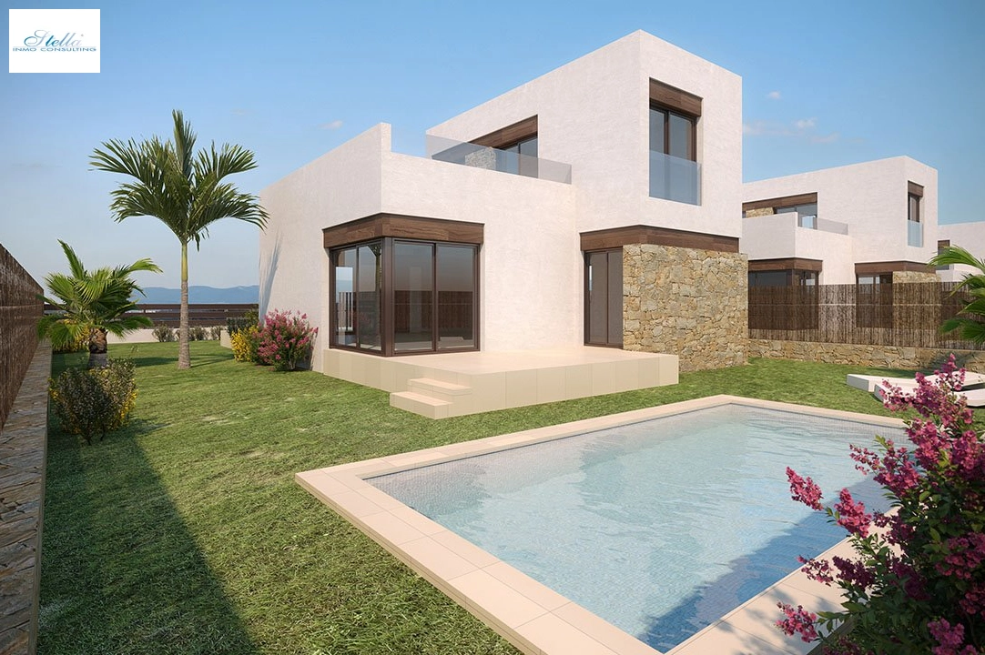 villa in Finestrat for sale, built area 296 m², condition first owner, air-condition, plot area 457 m², 3 bedroom, 2 bathroom, swimming-pool, ref.: HA-FIN-212-E05-1