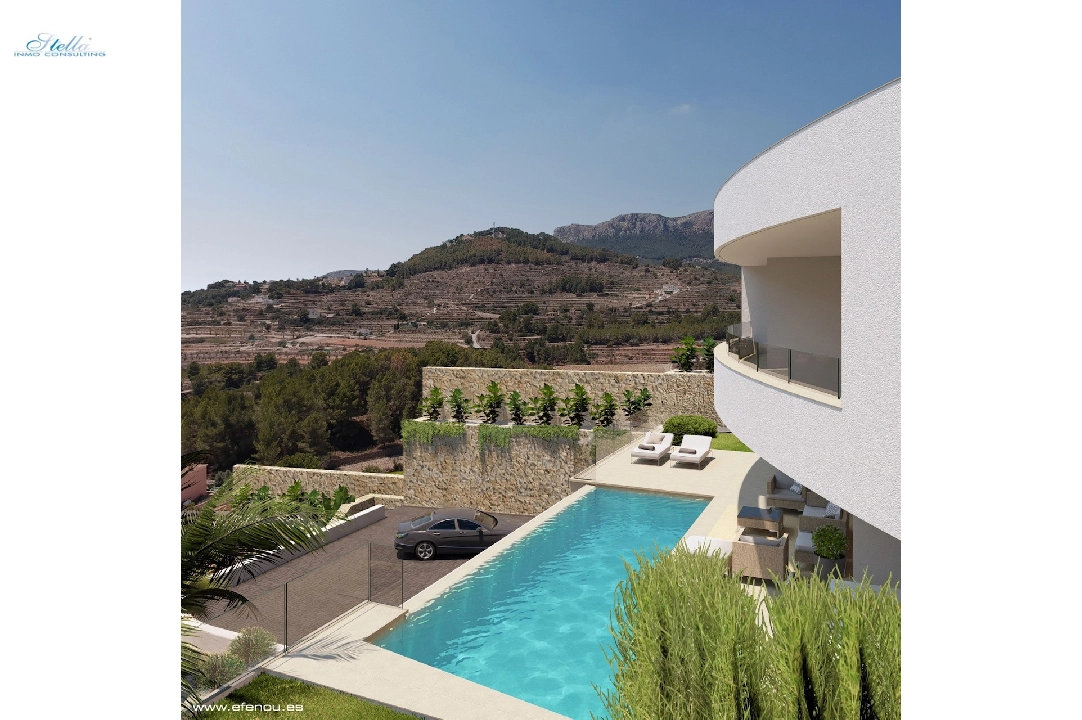 villa in Calpe(Empedrola) for sale, built area 335 m², air-condition, plot area 1042 m², 4 bedroom, 4 bathroom, swimming-pool, ref.: CA-H-1826-AMB-1