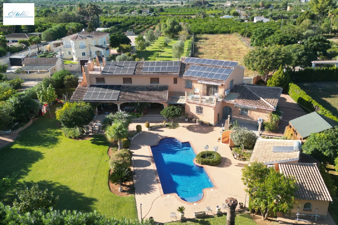 country house in Pedreguer for sale, built area 350 m², year built 2009, condition neat, + central heating, air-condition, plot area 3500 m², 5 bedroom, 4 bathroom, swimming-pool, ref.: FK-1224-V-1