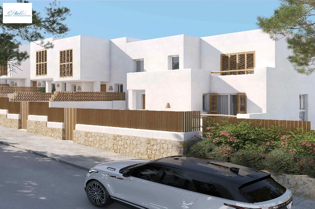 terraced house in Rafol d-Almunia for sale, built area 117 m², air-condition, plot area 82 m², 2 bedroom, 3 bathroom, swimming-pool, ref.: AHR-2B-11