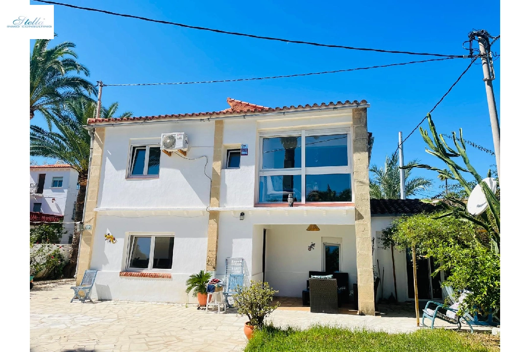 villa in Denia for sale, built area 133 m², year built 1970, air-condition, plot area 350 m², 3 bedroom, 2 bathroom, swimming-pool, ref.: UM-UV-0624-2