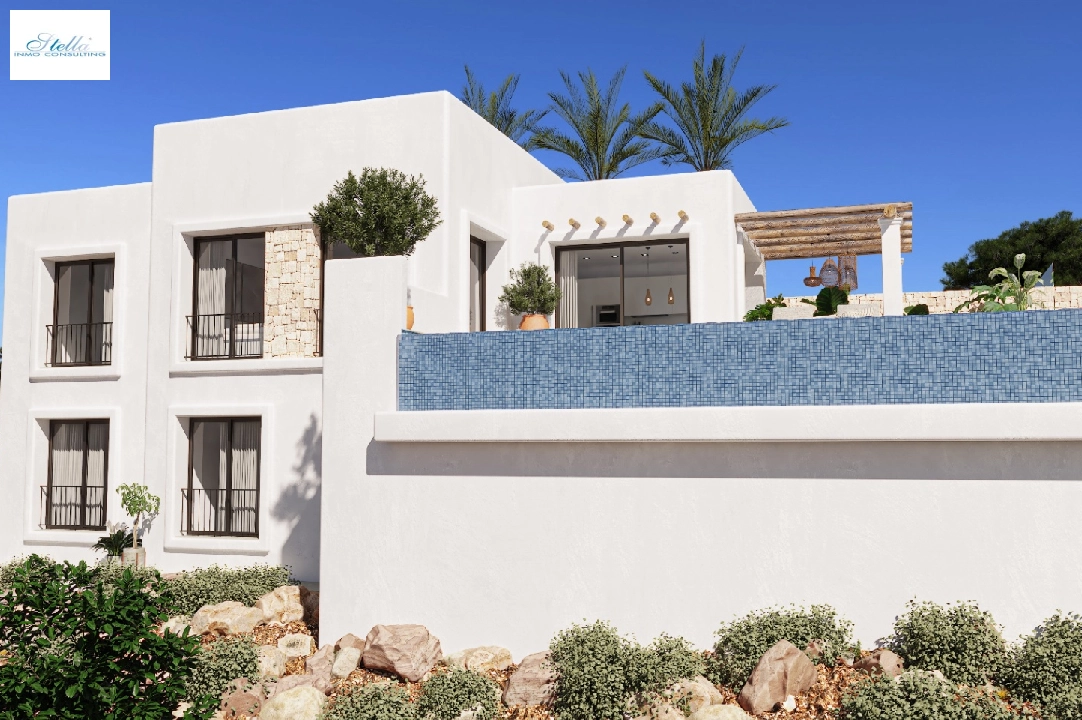 villa in Pedreguer for sale, built area 159 m², air-condition, plot area 1272 m², 3 bedroom, 2 bathroom, swimming-pool, ref.: UM-UV-JUCAR-6