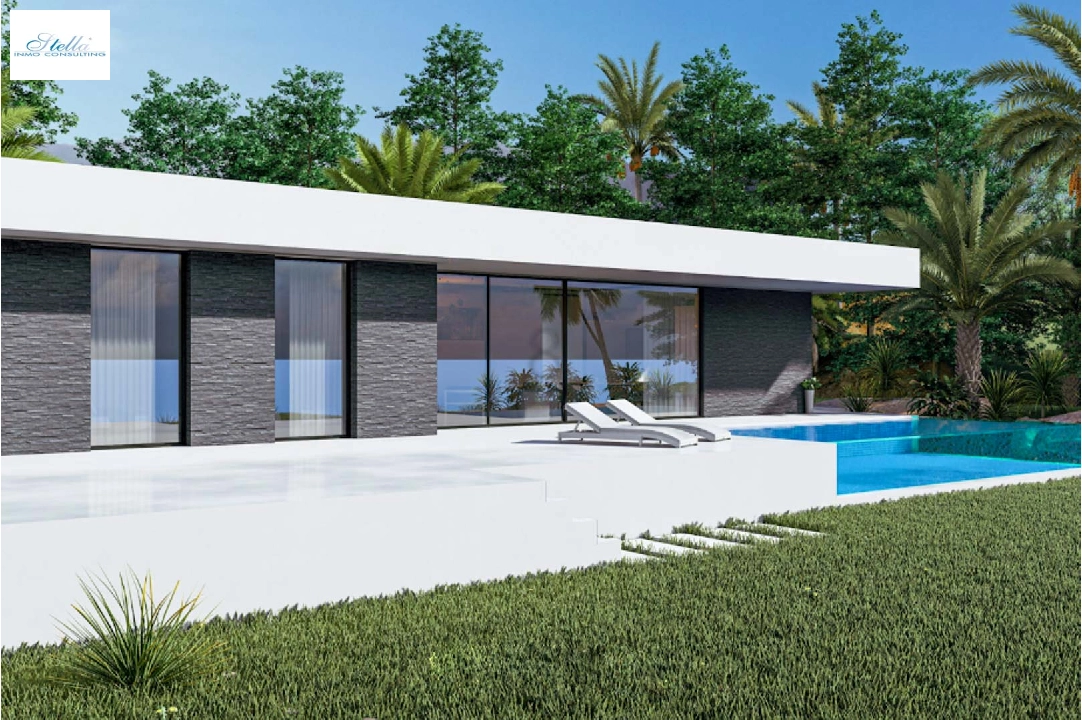 villa in Pedreguer for sale, built area 160 m², year built 2024, + KLIMA, air-condition, plot area 1000 m², 3 bedroom, 2 bathroom, swimming-pool, ref.: BP-8215PED-6