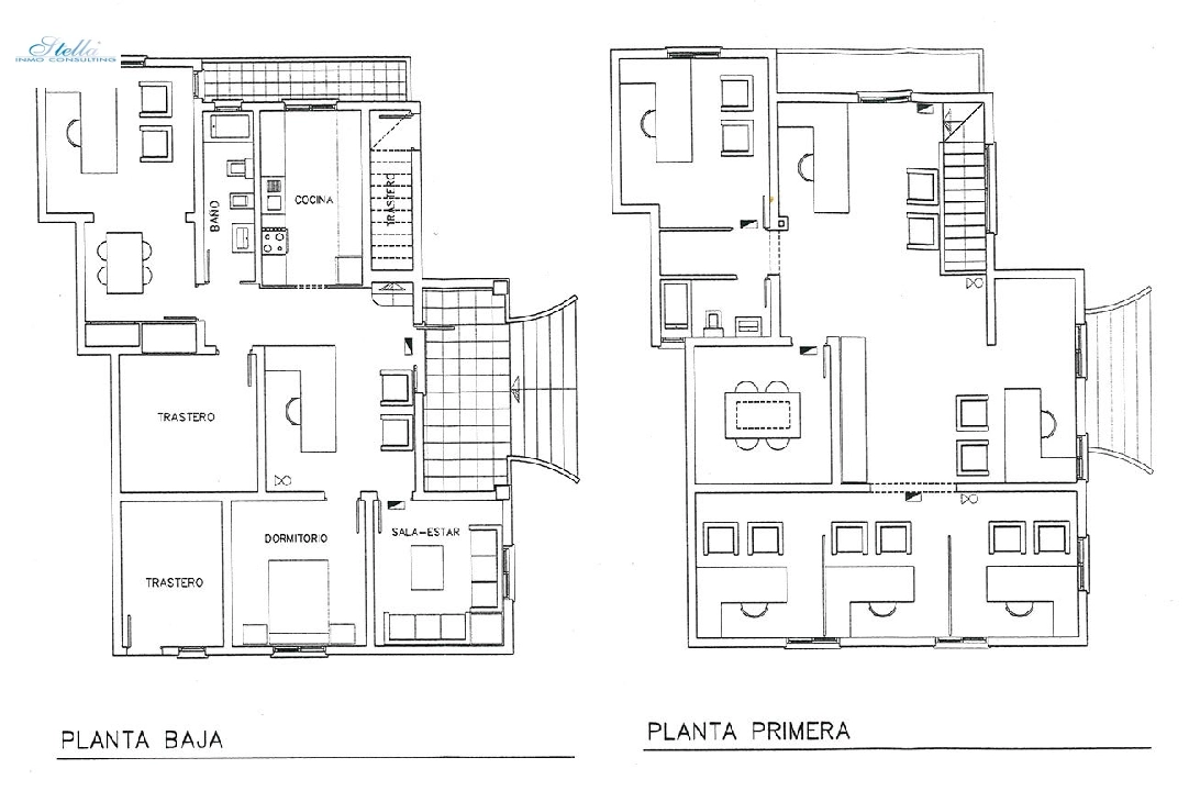 villa in San Fulgencio for sale, built area 216 m², condition neat, air-condition, plot area 268 m², 5 bedroom, 2 bathroom, ref.: HA-M-SC-OFI-19