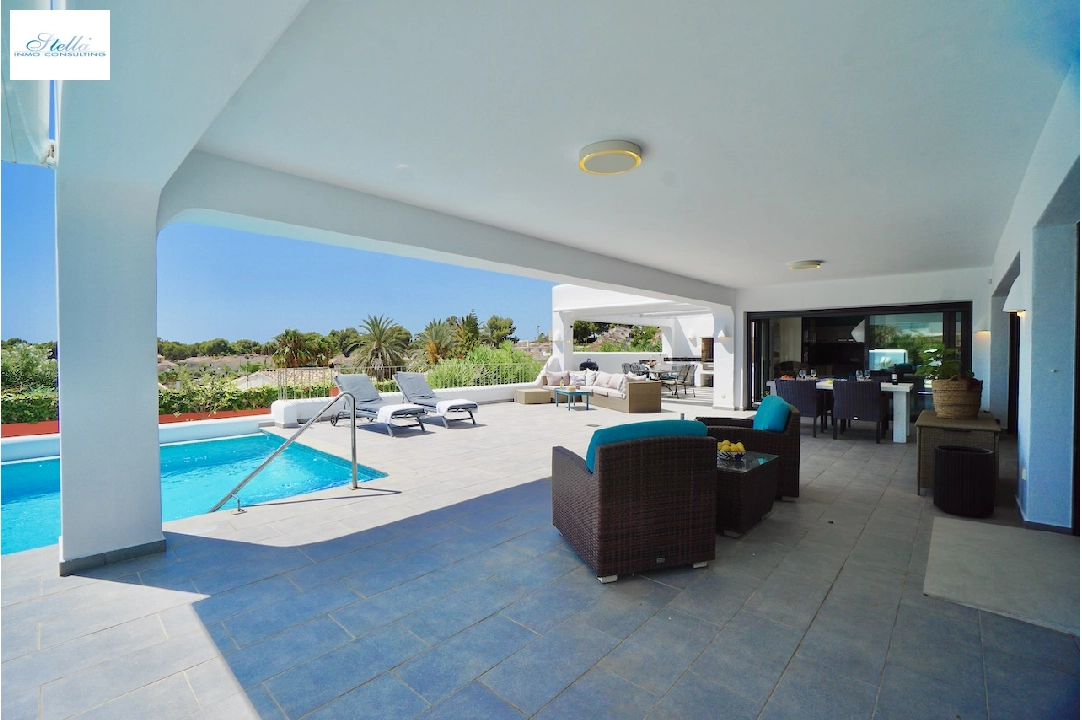 villa in Moraira(Camarrocha) for sale, built area 261 m², air-condition, plot area 831 m², 3 bedroom, 3 bathroom, swimming-pool, ref.: CA-H-1670-AMB-21