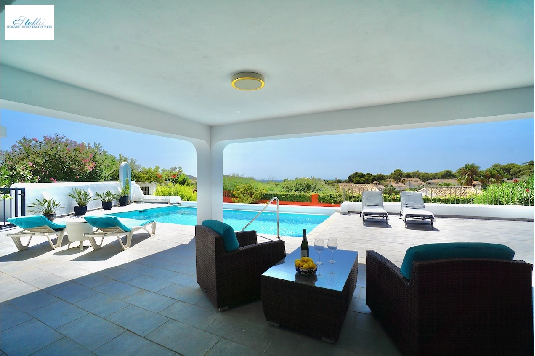 villa in Moraira(Camarrocha) for sale, built area 261 m², air-condition, plot area 831 m², 3 bedroom, 3 bathroom, swimming-pool, ref.: CA-H-1670-AMB-24