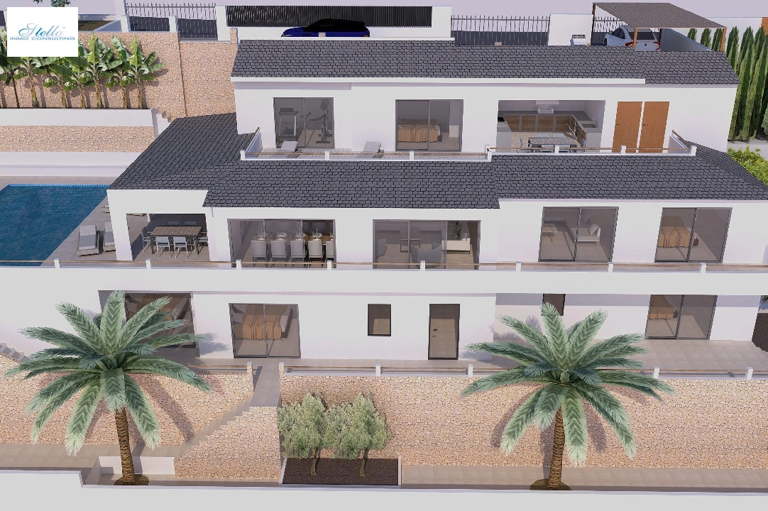 villa in Javea for sale, built area 320 m², air-condition, plot area 800 m², 5 bedroom, 4 bathroom, swimming-pool, ref.: BP-4447JAV-22