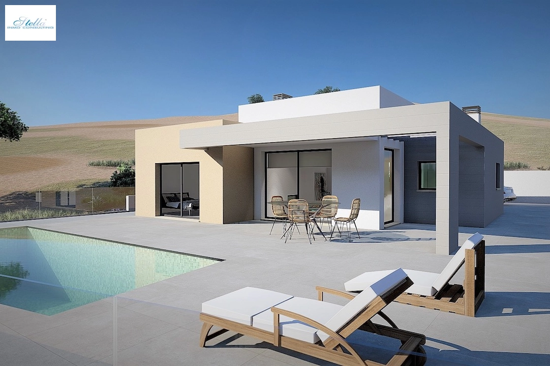 villa in Benitachell(Raco de Nadal) for sale, built area 145 m², air-condition, plot area 700 m², 3 bedroom, 2 bathroom, swimming-pool, ref.: CA-H-1831-AMB-1