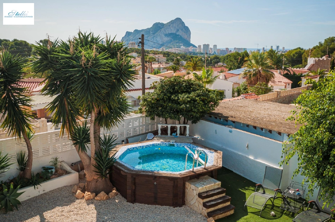 villa in Calpe(Gran sol) for sale, built area 74 m², air-condition, plot area 507 m², 2 bedroom, 1 bathroom, swimming-pool, ref.: COB-3482-10535-23