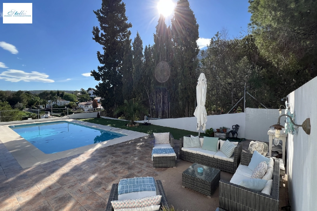 villa in Denia(Florida) for sale, built area 182 m², year built 1980, + KLIMA, air-condition, plot area 595 m², 3 bedroom, 2 bathroom, swimming-pool, ref.: SC-T1024-4