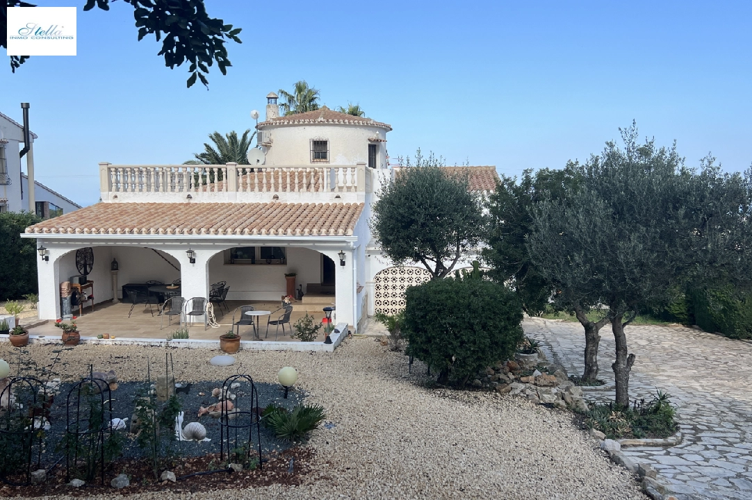 villa in Denia for sale, built area 190 m², year built 1984, condition neat, + KLIMA, air-condition, plot area 1900 m², 4 bedroom, 4 bathroom, swimming-pool, ref.: AS-1024-33