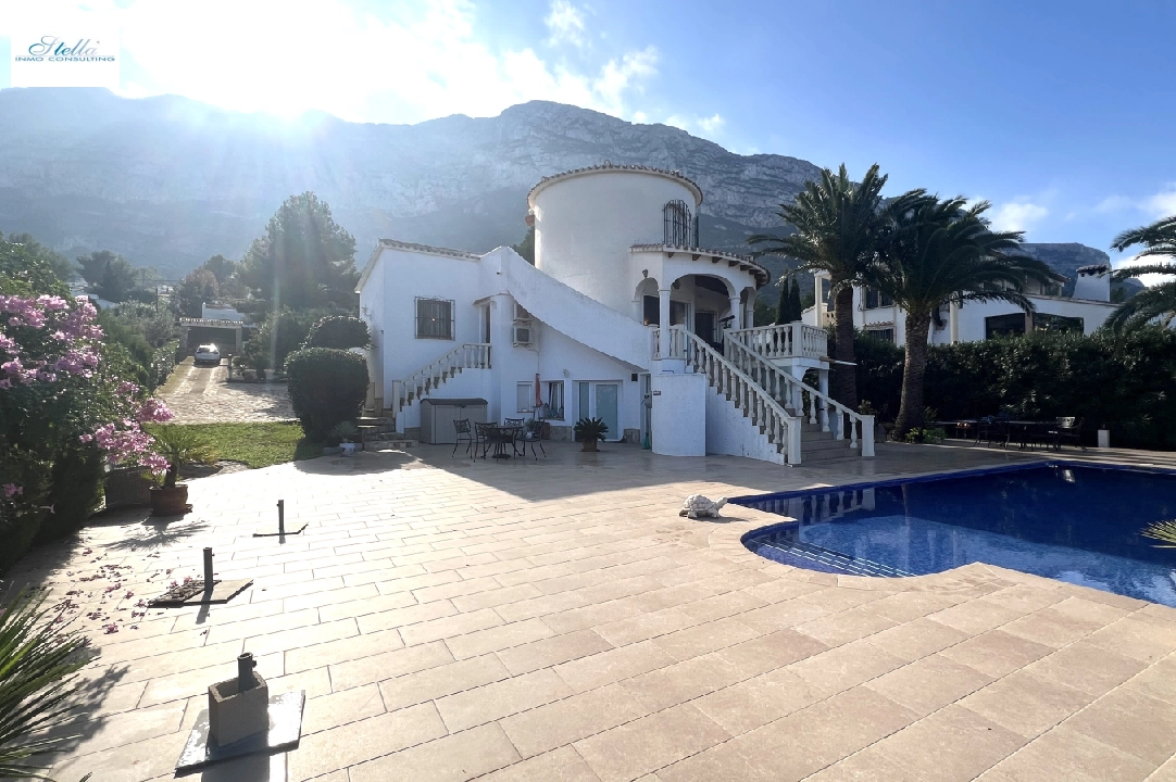 villa in Denia for sale, built area 190 m², year built 1984, condition neat, + KLIMA, air-condition, plot area 1900 m², 4 bedroom, 4 bathroom, swimming-pool, ref.: AS-1024-8