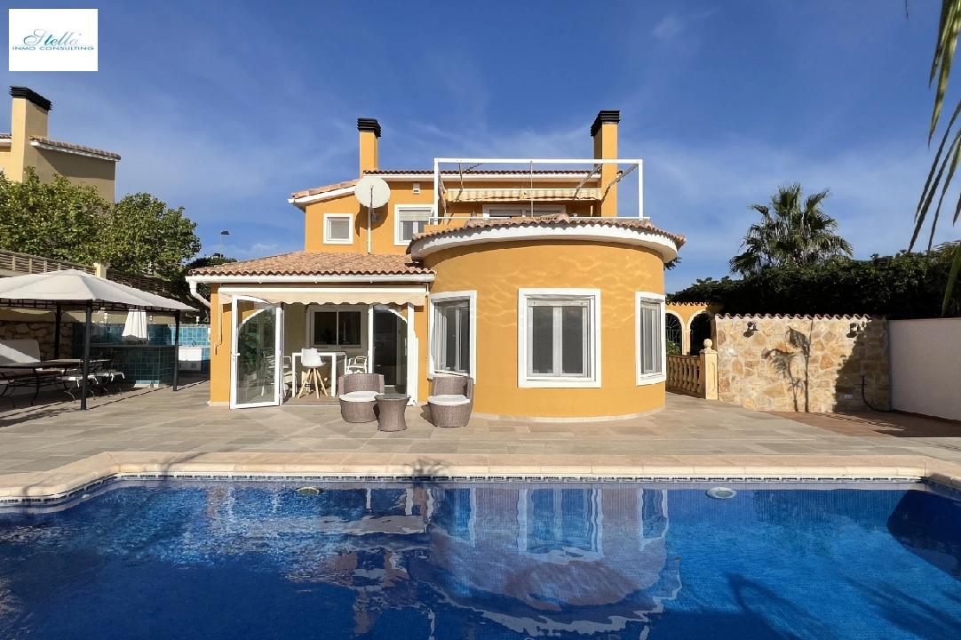 villa in Gata de Gorgos(Monte Pedreguer) for holiday rental, built area 180 m², year built 2006, + stove, air-condition, plot area 600 m², 3 bedroom, 3 bathroom, swimming-pool, ref.: T-0624-1