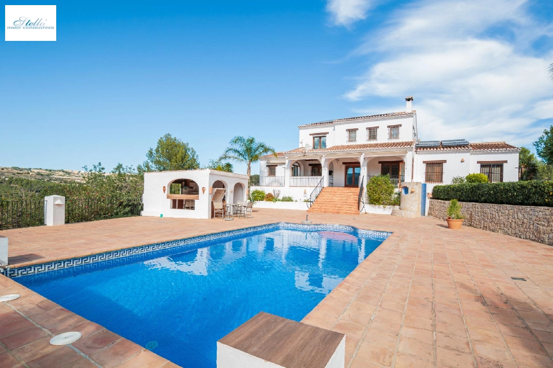 villa in Benissa(Benimarraig) for sale, built area 271 m², plot area 10438 m², 5 bedroom, 3 bathroom, swimming-pool, ref.: COB-3488-10535-26