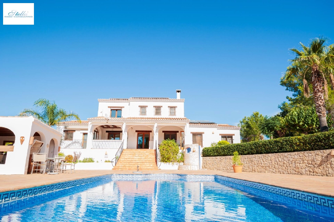 villa in Benissa(Benimarraig) for sale, built area 271 m², plot area 10438 m², 5 bedroom, 3 bathroom, swimming-pool, ref.: COB-3488-10535-39