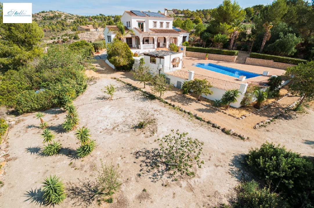 villa in Benissa(Benimarraig) for sale, built area 271 m², plot area 10438 m², 5 bedroom, 3 bathroom, swimming-pool, ref.: COB-3488-10535-40