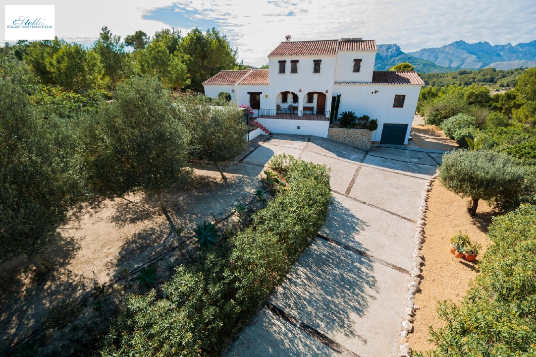 villa in Benissa(Benimarraig) for sale, built area 271 m², plot area 10438 m², 5 bedroom, 3 bathroom, swimming-pool, ref.: COB-3488-10535-35