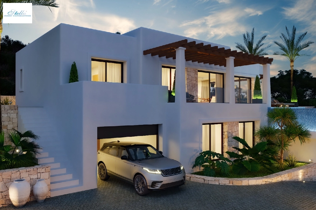 villa in Benissa for sale, built area 256 m², air-condition, plot area 1009 m², 4 bedroom, 4 bathroom, swimming-pool, ref.: UM-UV-IFACH-11