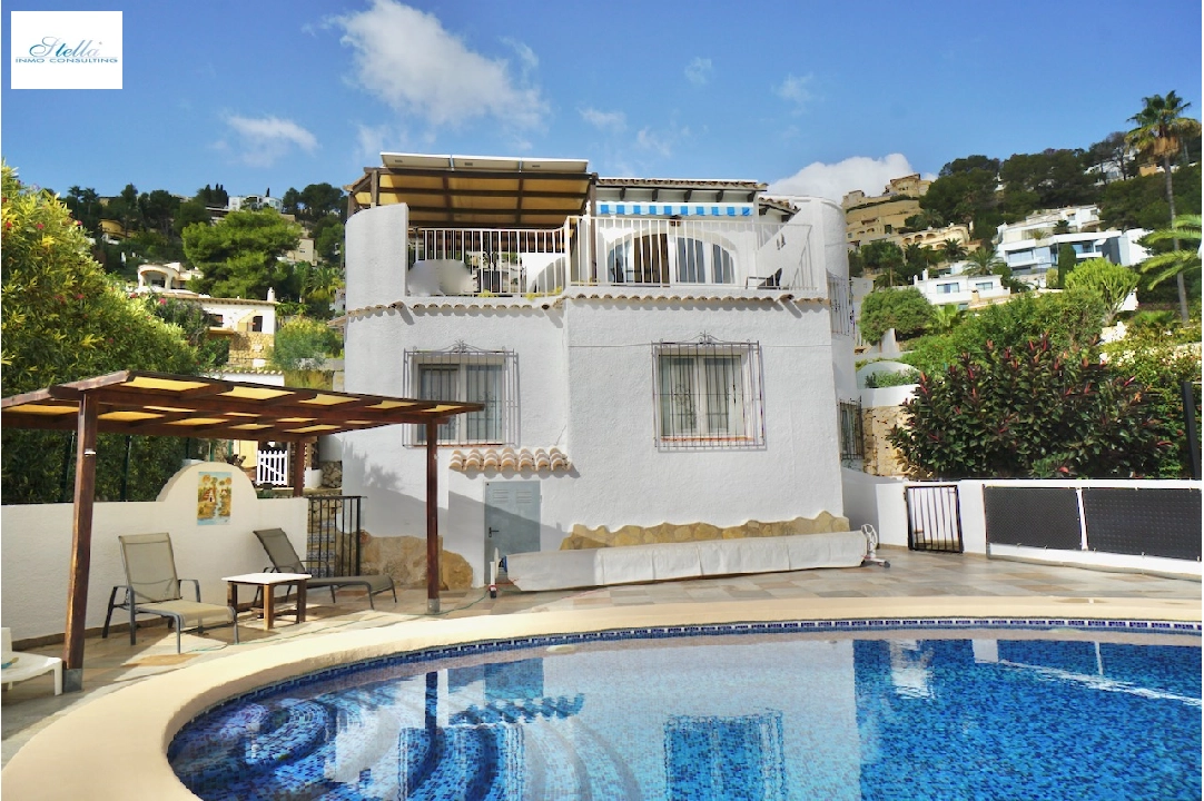 villa in Moraira(Pinar del Advocat) for sale, built area 184 m², plot area 795 m², 3 bedroom, 2 bathroom, swimming-pool, ref.: CA-H-1838-AMB-22