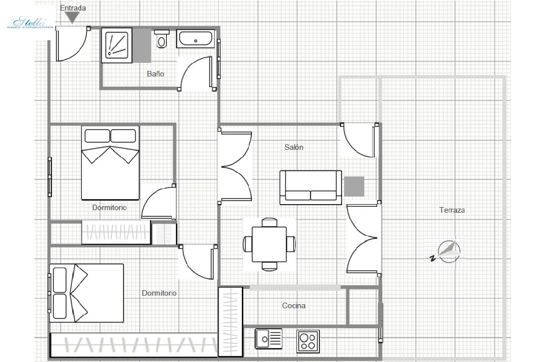 penthouse apartment in Pego for sale, built area 64 m², year built 2007, + KLIMA, air-condition, 2 bedroom, 1 bathroom, swimming-pool, ref.: O-V92714-26